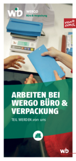 Flyer Arbeiten bei Büro & Verpackung